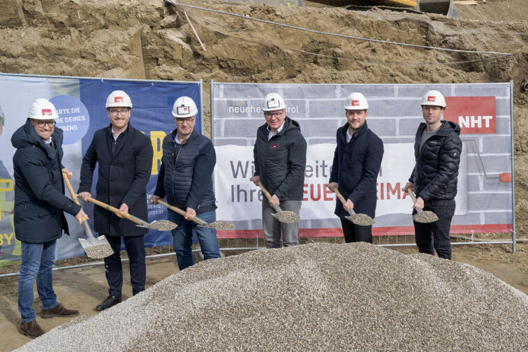 Spatenstich Jenbach Tratzbergsiedlung BA02