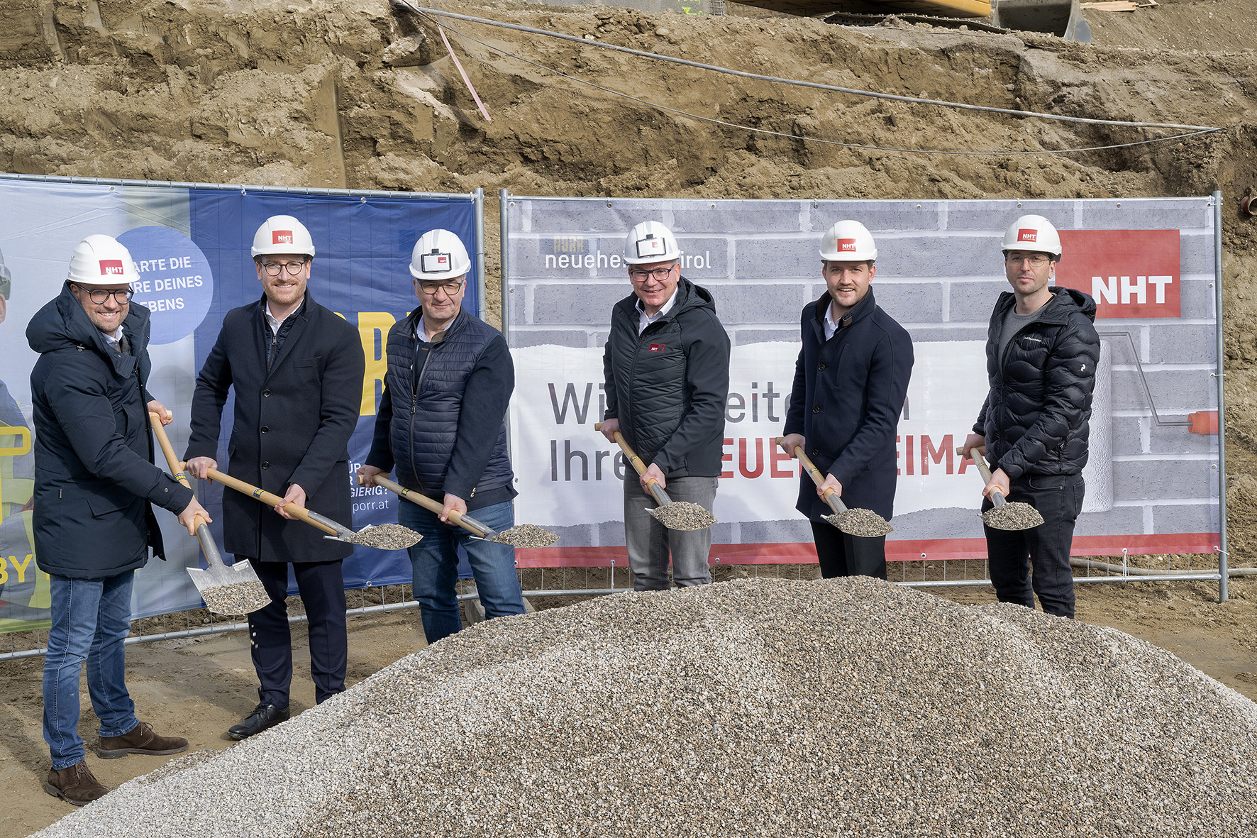 Spatenstich Jenbach Tratzbergsiedlung BA02