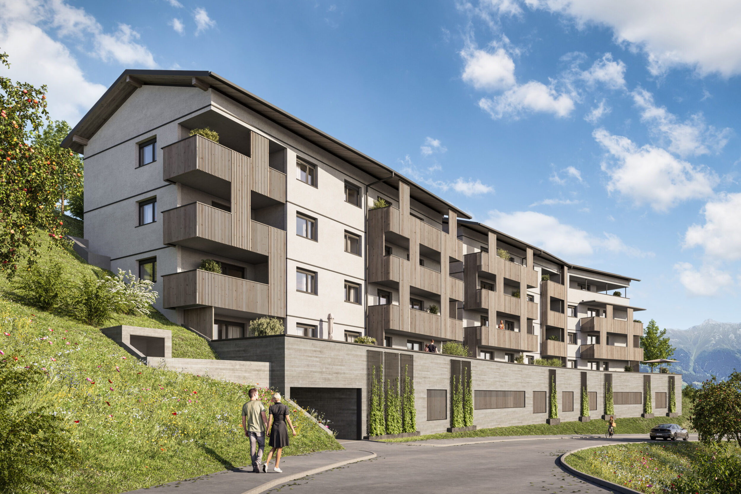 Fiss, Fisser Höfe Visualisierung