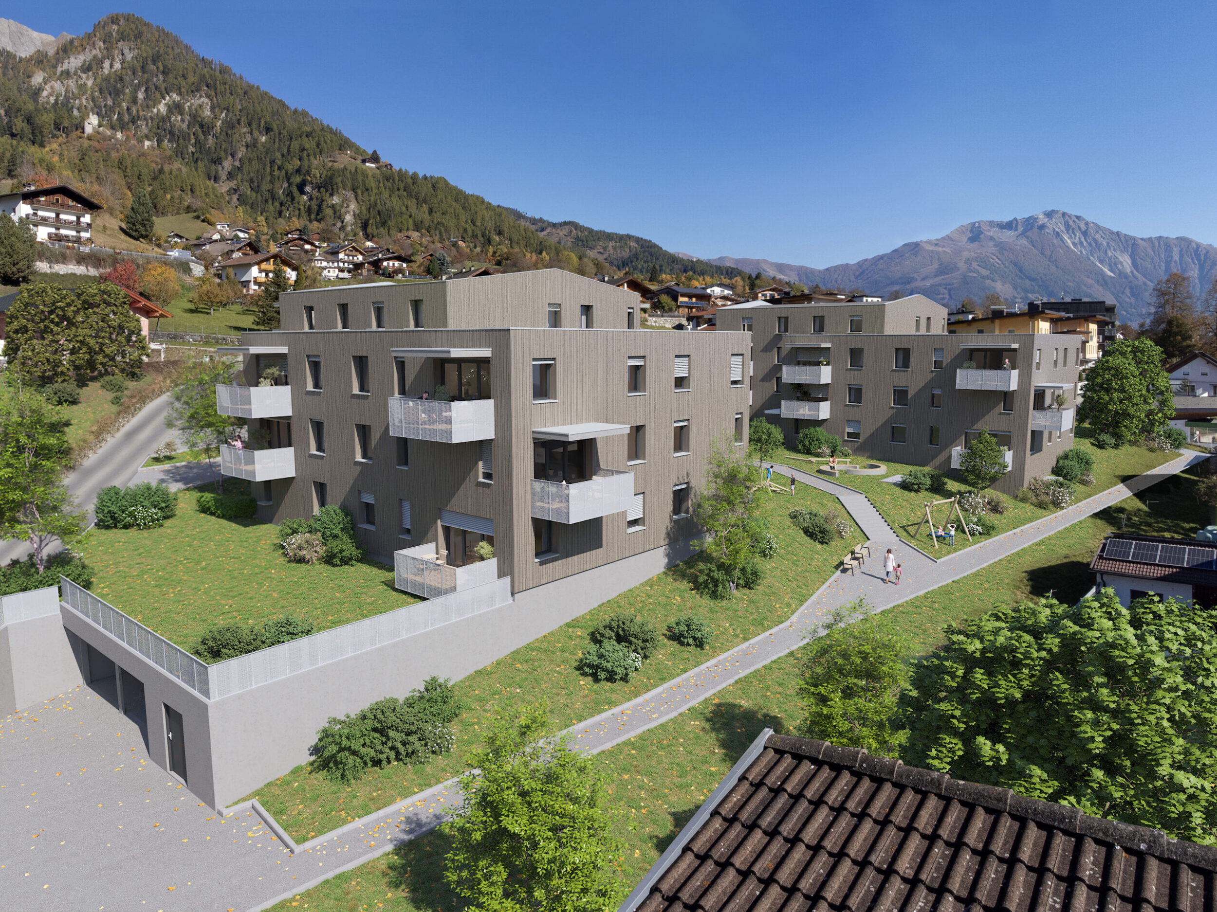 Virgen Klosterwiese_Visualisierung Ostseite