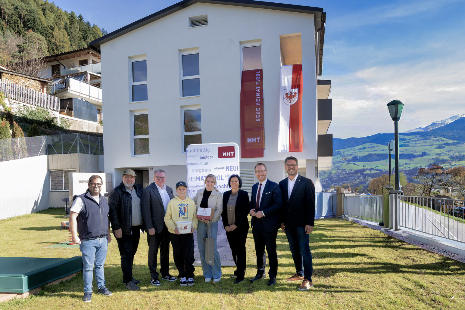 Schlüsselübergabe Fritzens Terfnerweg 3