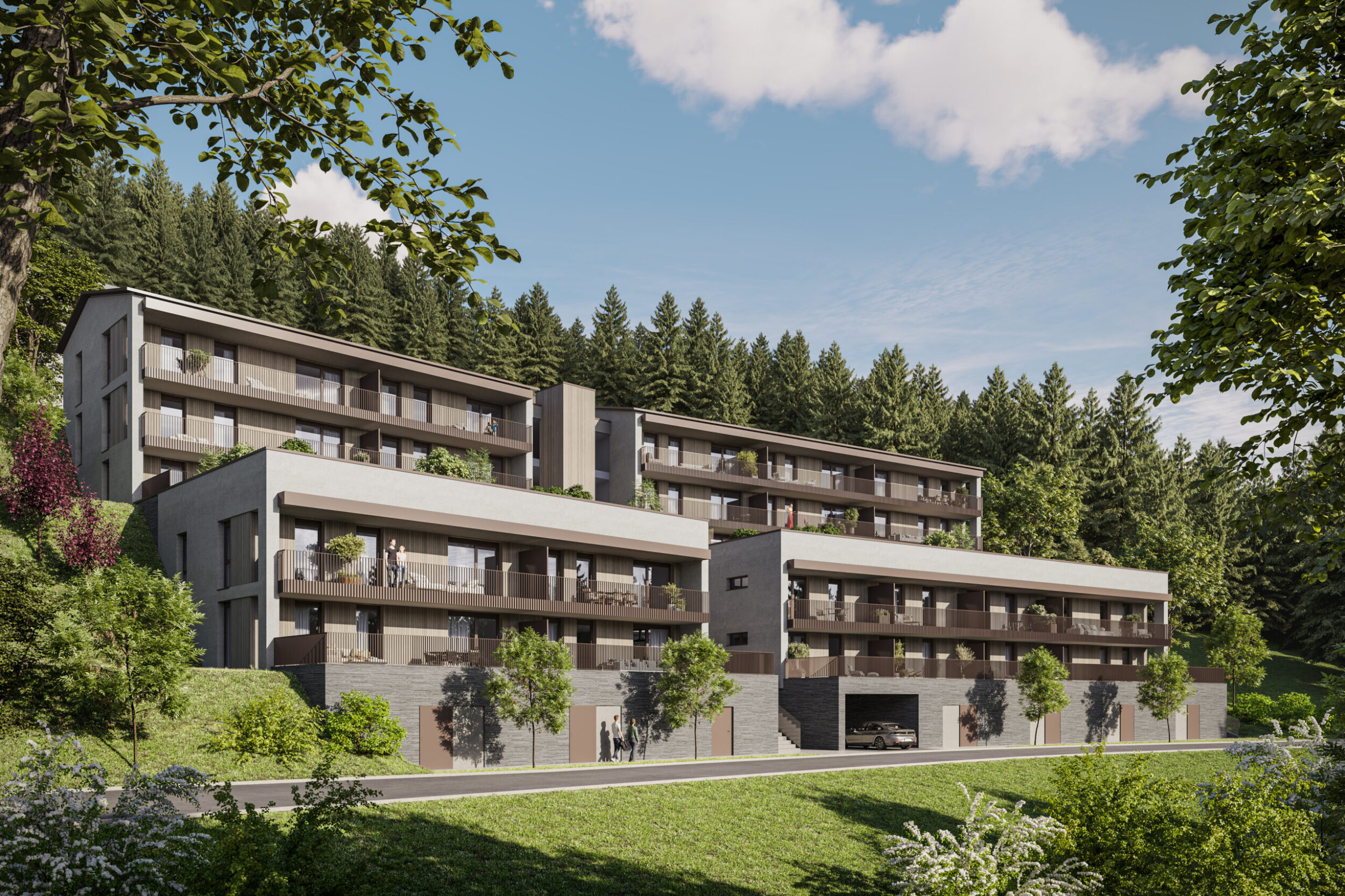 Fritzens Terfnerweg Visualisierung