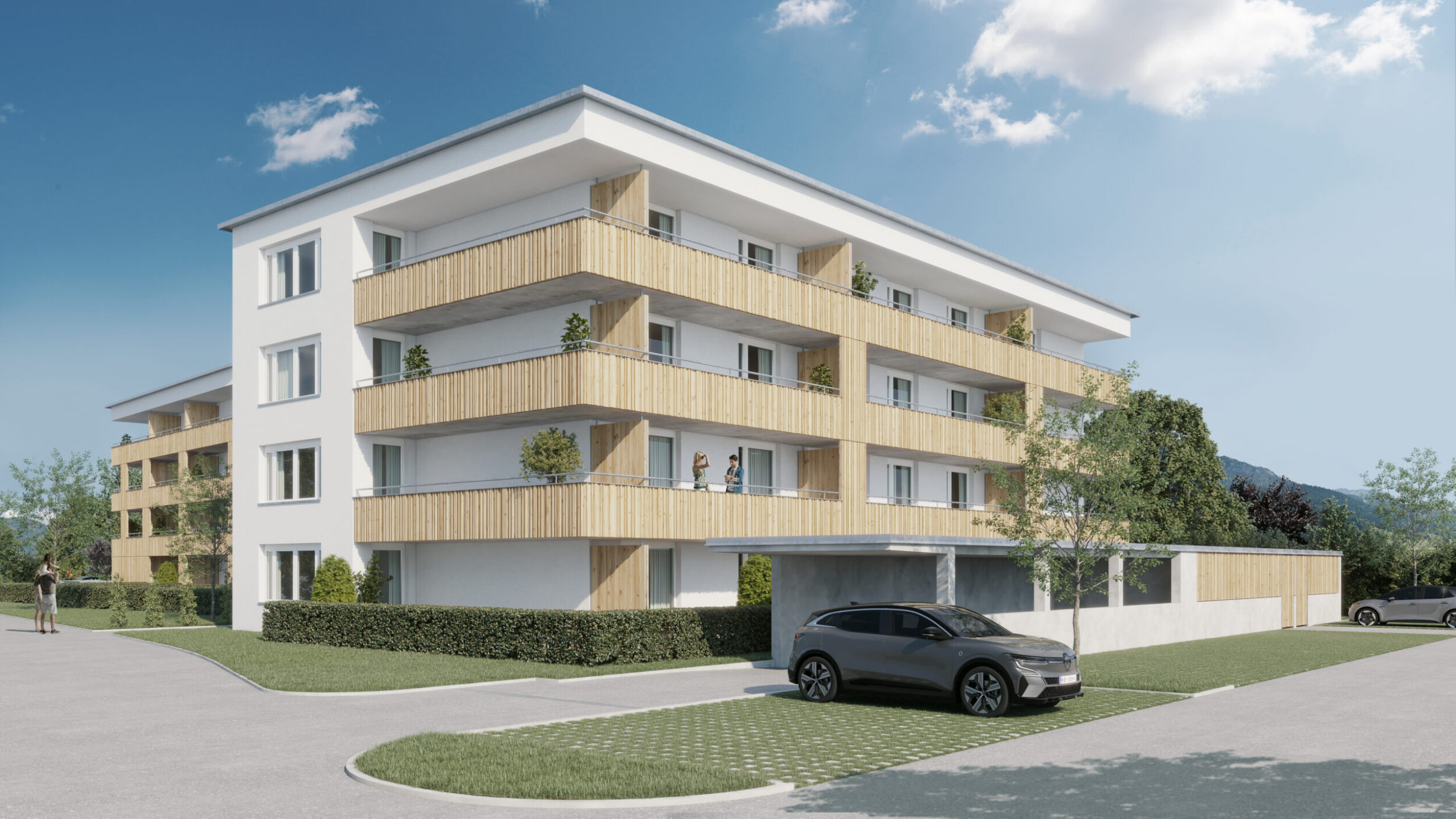 St. Johann Südtiroler Siedlung BA03 Visualisierung