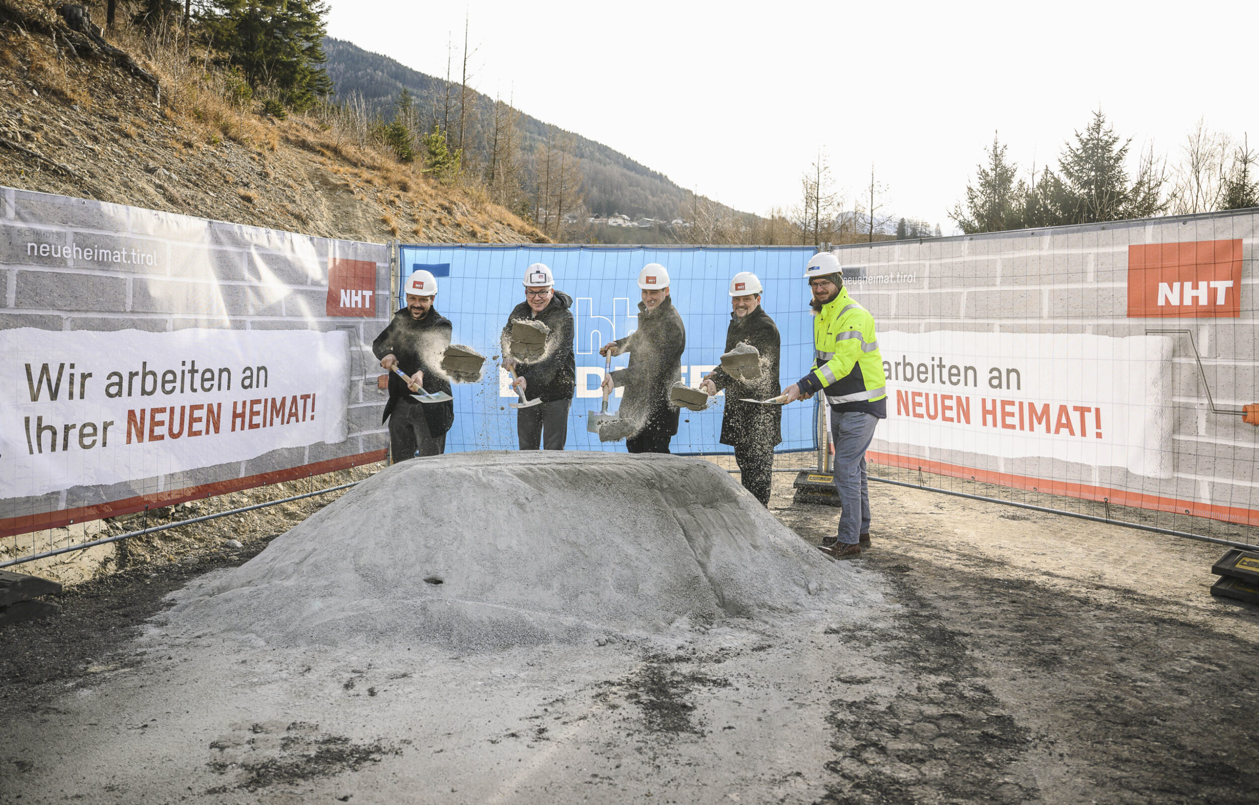 Navis Aufenstein Spatenstich