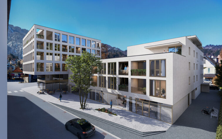 Neubau Gewerbe – Erstbezug in Kufstein: Passivhaus, Fußbodenheizung & Tiefgarage!
