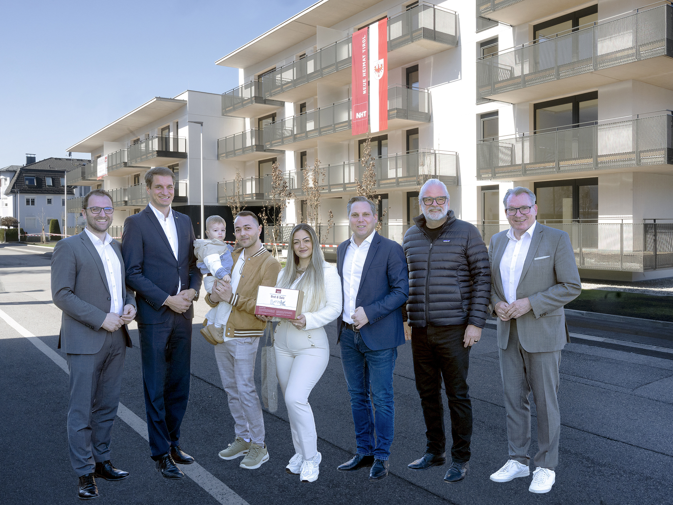 Schlüsselübergabe Wörgl Südtiroler Siedlung WÖ29