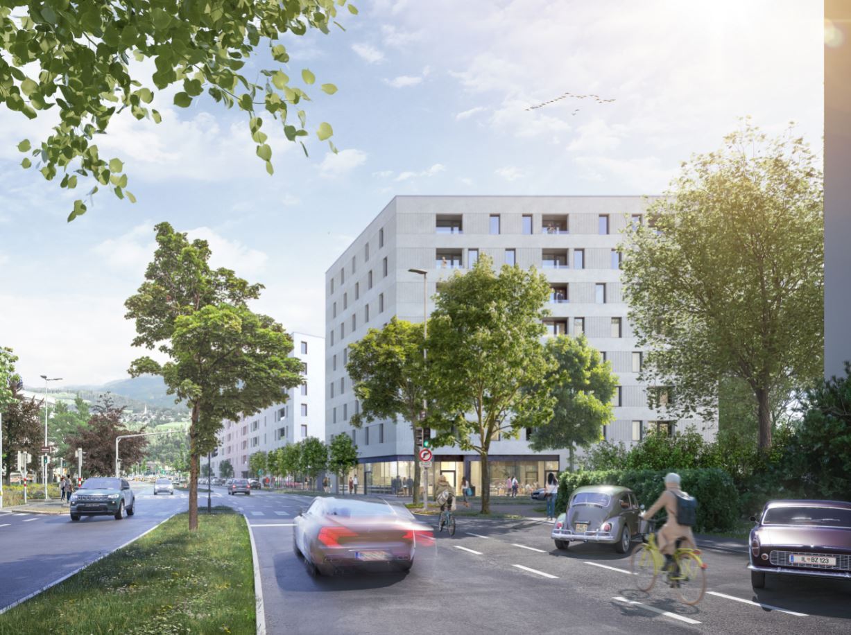 Moderne Gewerbefläche mit Tiefgarage und Stadtblick in Innsbruck – Erstbezug, barrierefrei!
